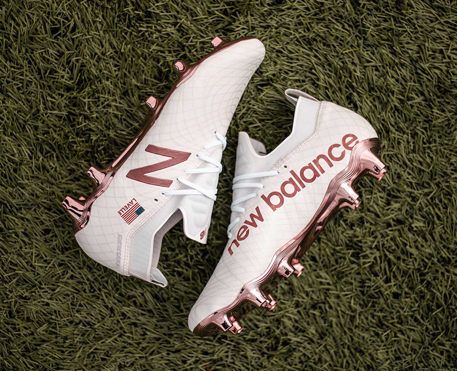 Stunning 'Rose Gold' New Balance Tekela Rose Lavelle Signature ... Stunning 'Rose Gold' New Balance Tekela Rose Lavelle Signature ...